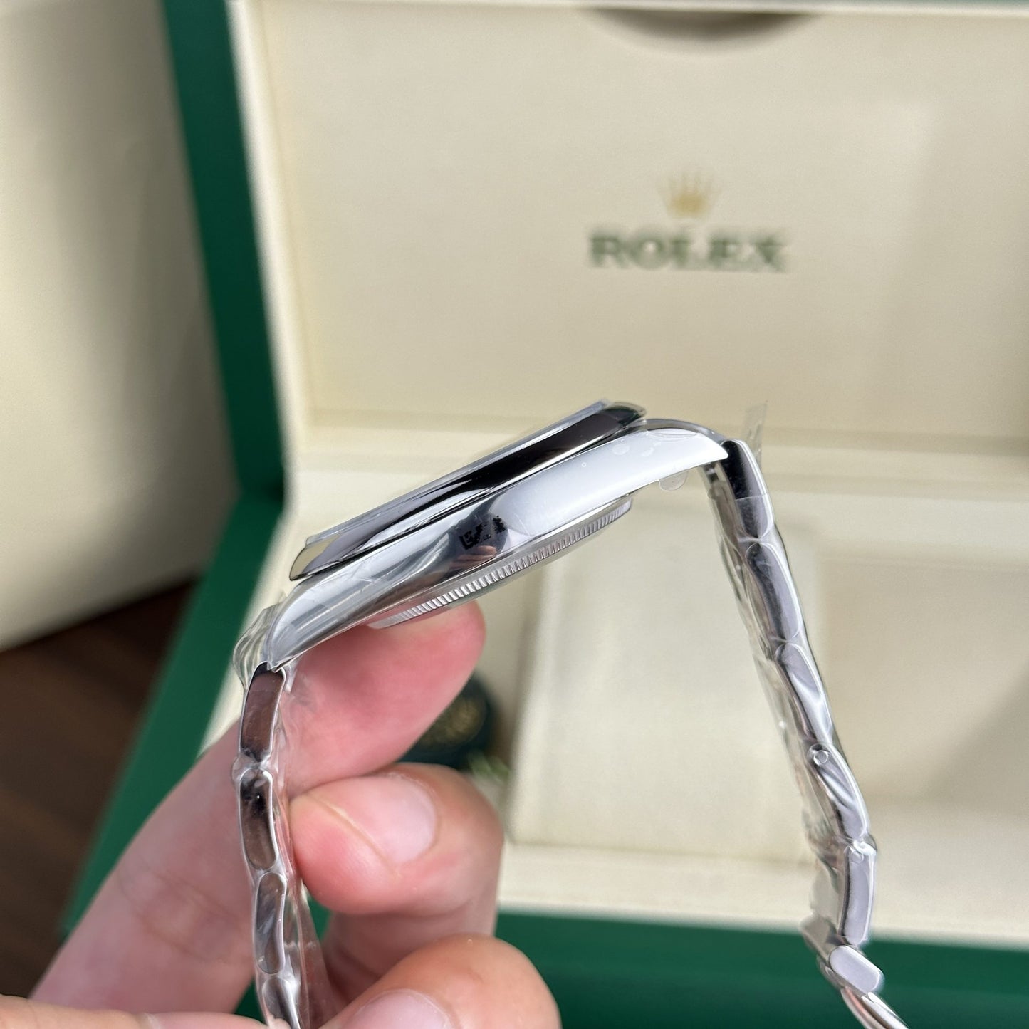 Rolex Replica Watch Oyster Perpetual 124300 Silver Dial Clean Factory 41mm
