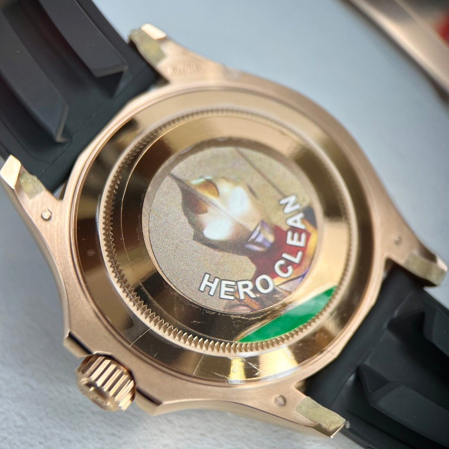 Rolex Yacht-Master 116655 Replica Watch Rose Gold Clean Factory 40mm