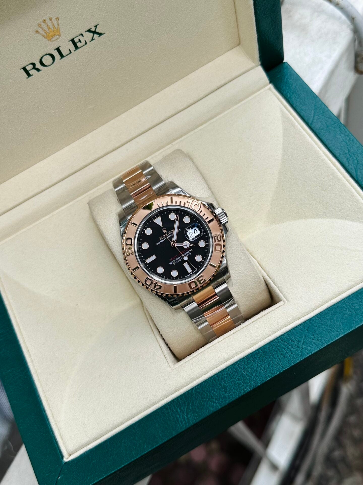Rolex Yacht Master 126621 Replica Watch Black Dial Clean Factory 40mm