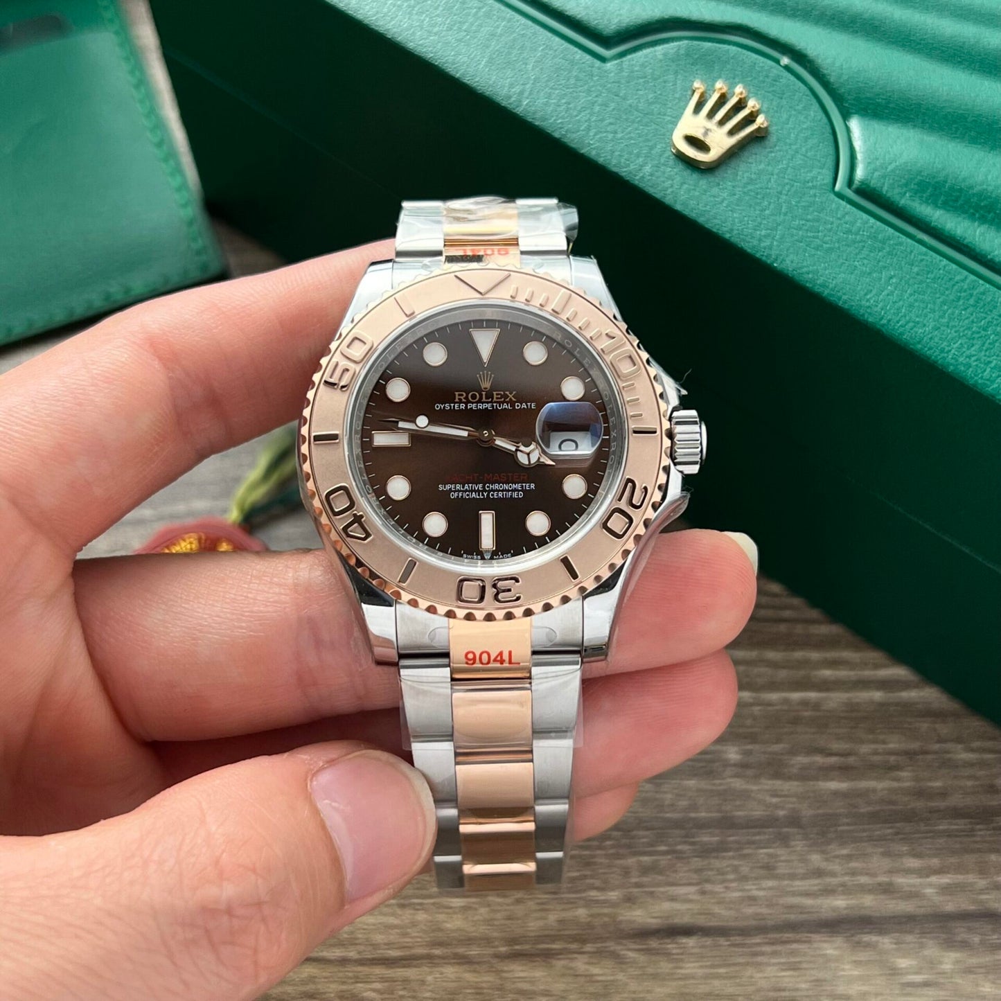 Rolex Yacht-Master Dial Chocolate EW Factory 40mm