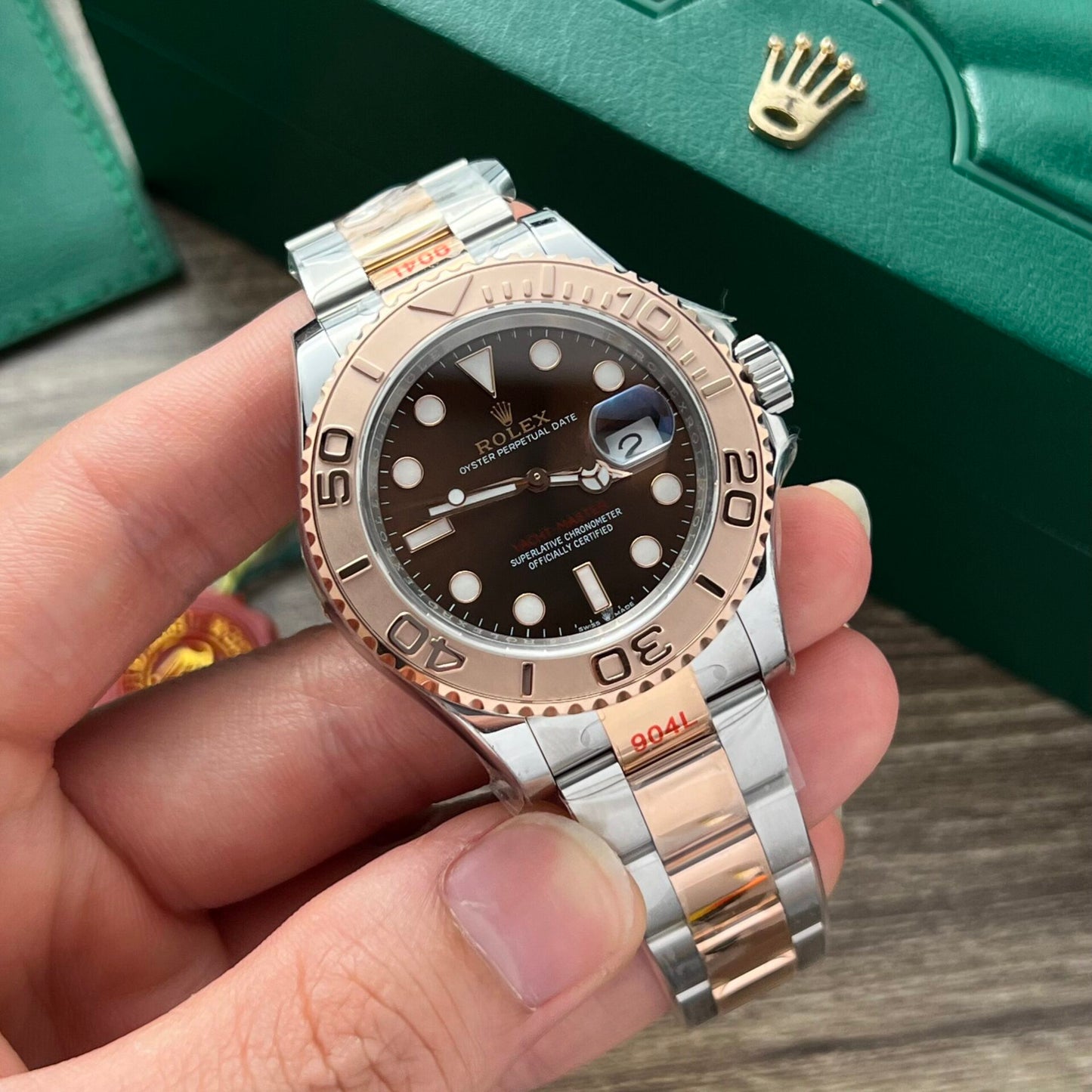 Rolex Yacht-Master Dial Chocolate EW Factory 40mm