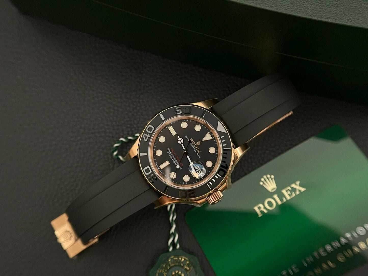 Rolex Yacht-Master Best Replica Watch Black Dial EW Factory 40mm