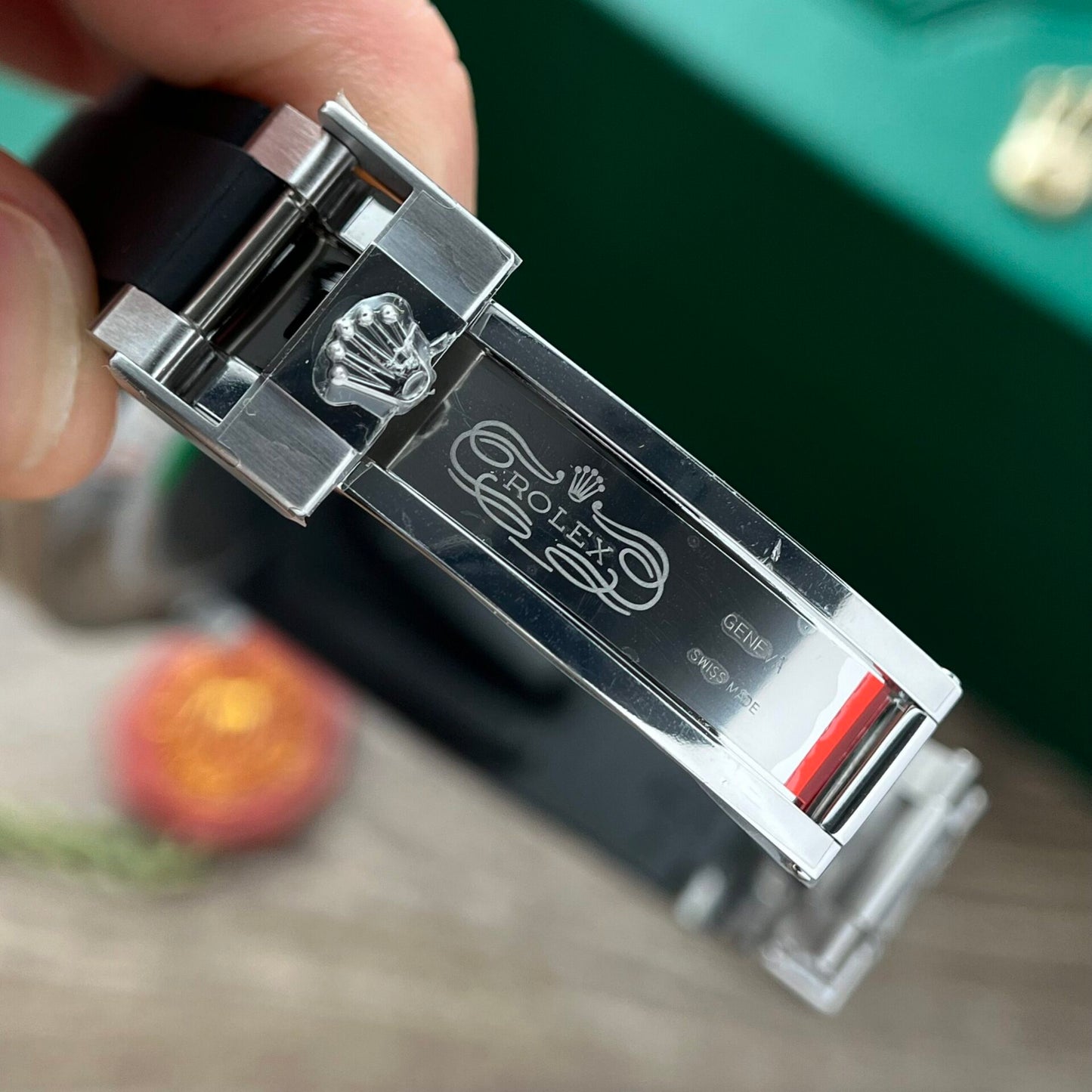 Rolex Watch Yacht-Master Black Dial Rubber Strap 40mm Clone