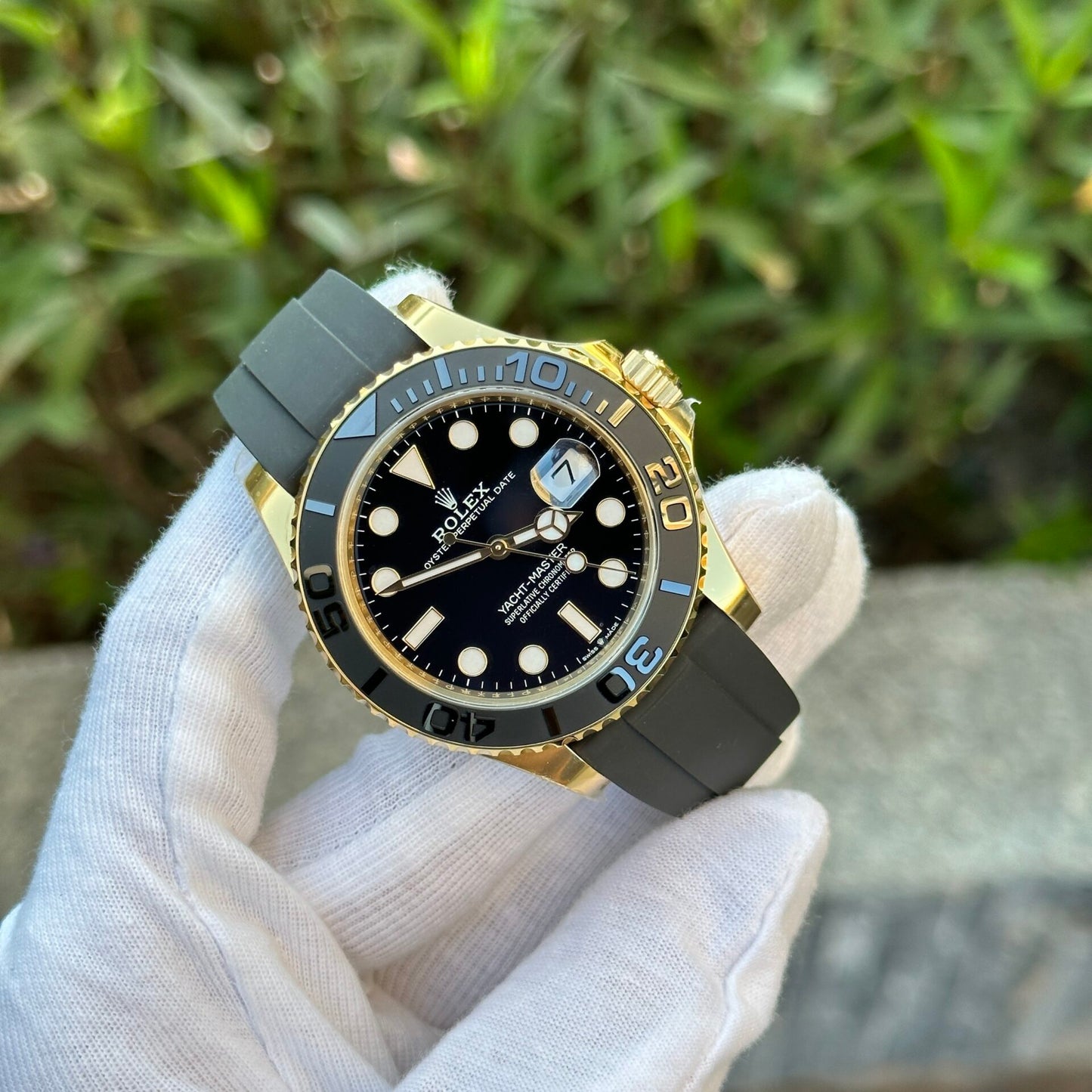 Rolex Yacht-Master 226658 Yellow Gold Replica Watch Clean Factory 42mm