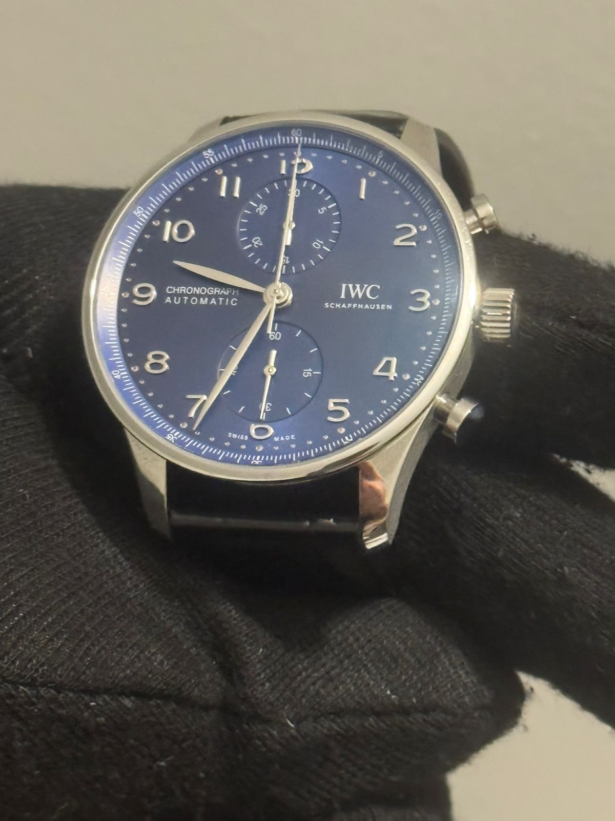 CHRONOLAB.GR Replica Watches – IWC Portuguese Chronograph 44mm IW371606 Swiss Made ανδρικό ρολόι