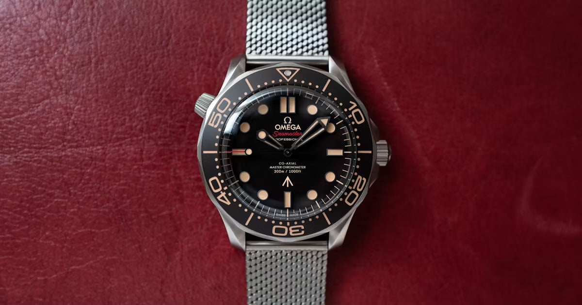 Seamaster Diver 300m James Bond No Time to Die 007 42mm