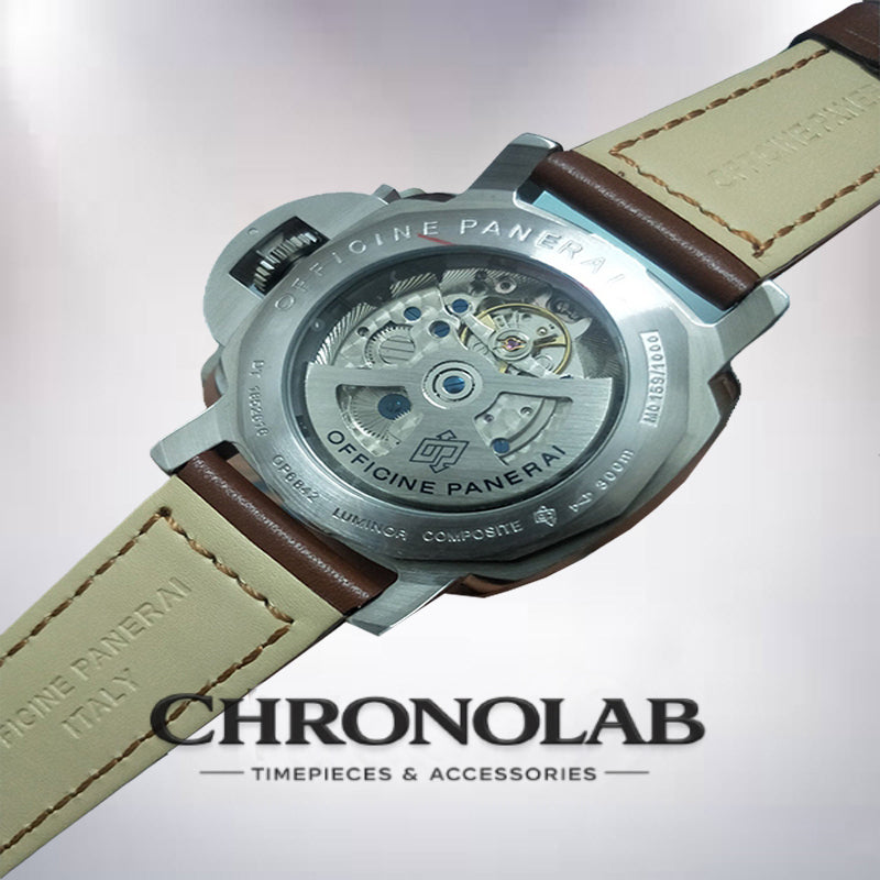 Panerai Luminor Marina Men's 44mm PAM00111 Black Dial Automatic