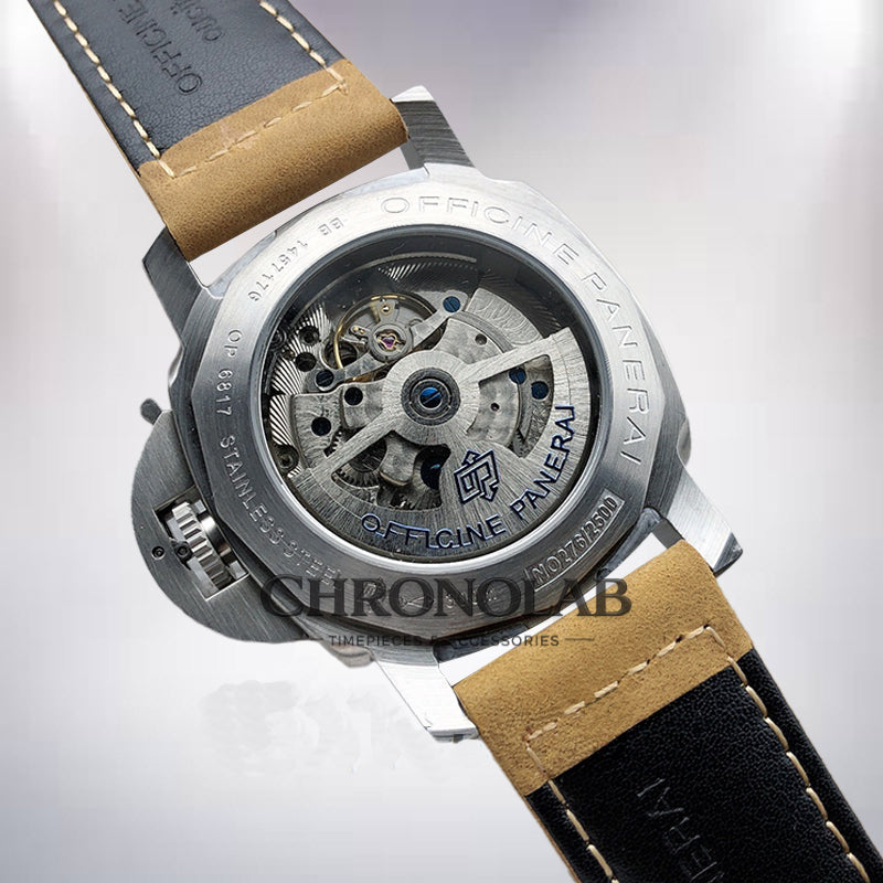 Panerai Luminor Men's PAM00372-001 44mm Leather Strap 4