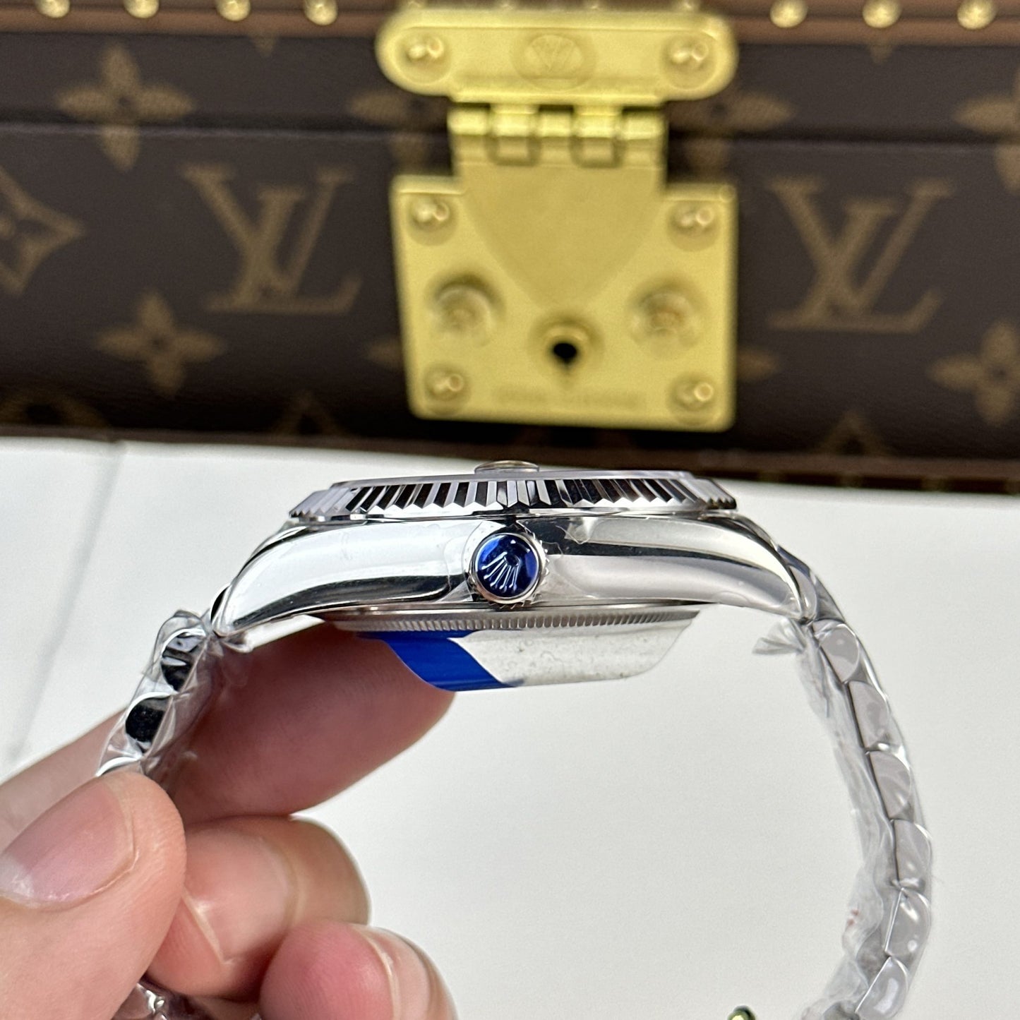 Rolex Sky Dweller 326934 Dial Black Strap Jubilee 42mm Clone