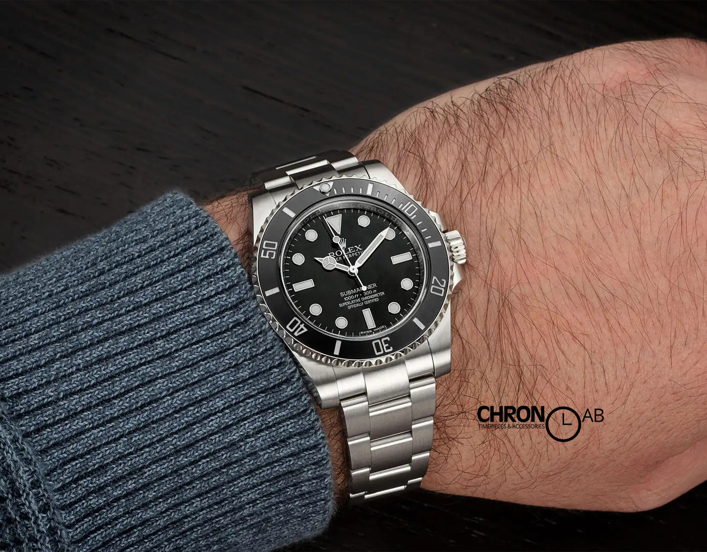 Submariner 114060 ‘No Date’ Black Ceramic