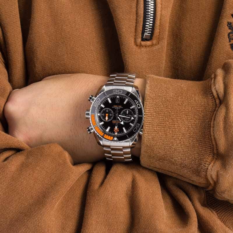 Seamaster Planet Ocean 600M Chronograph 45.5mm Black Dial