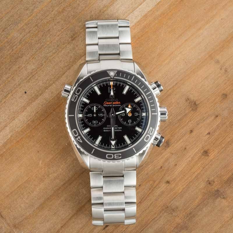 Seamaster Planet Ocean 600M Chronograph 45.5mm Black Dial