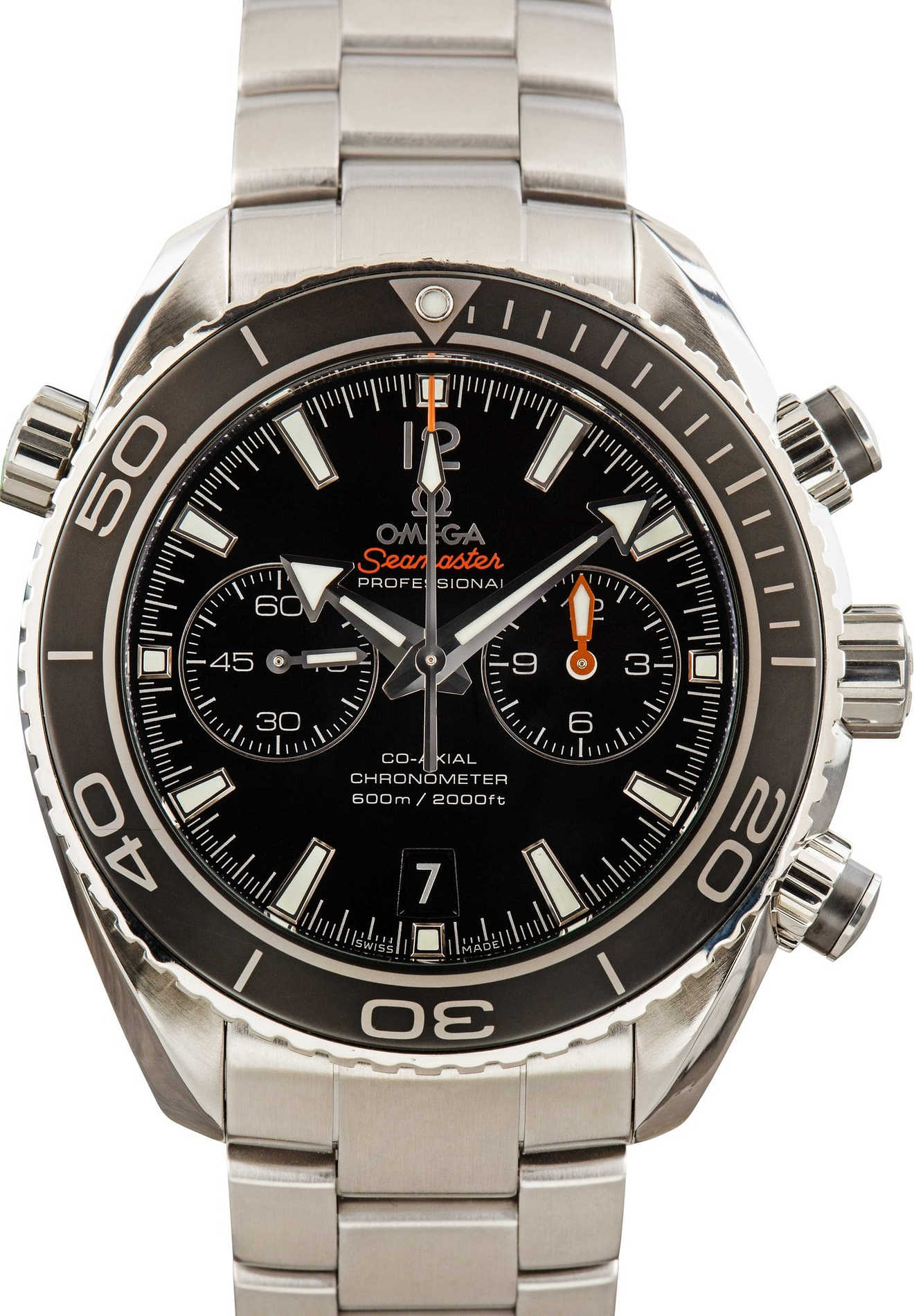 Seamaster Planet Ocean 600M Chronograph 45.5mm Black Dial