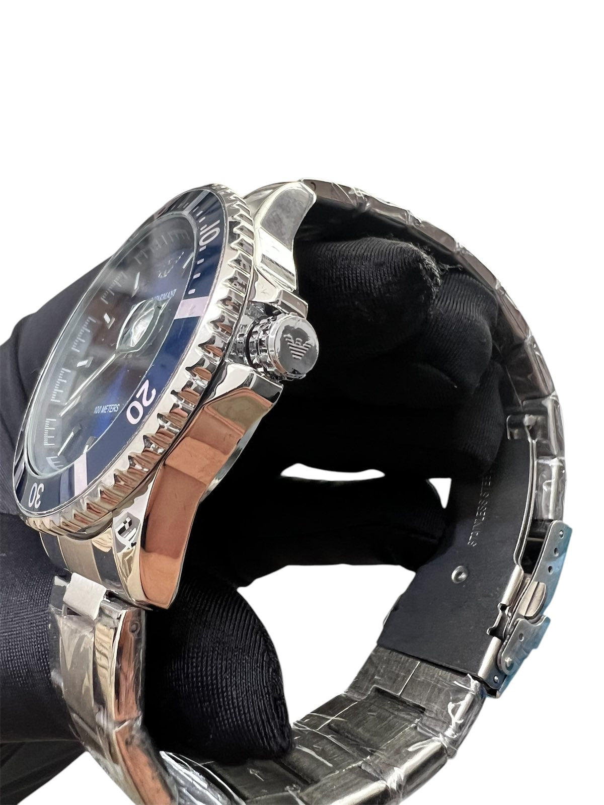 Diver Two Tone Stainless Steel Bracelet AR80063SET 1+1 ΔΩΡΟ