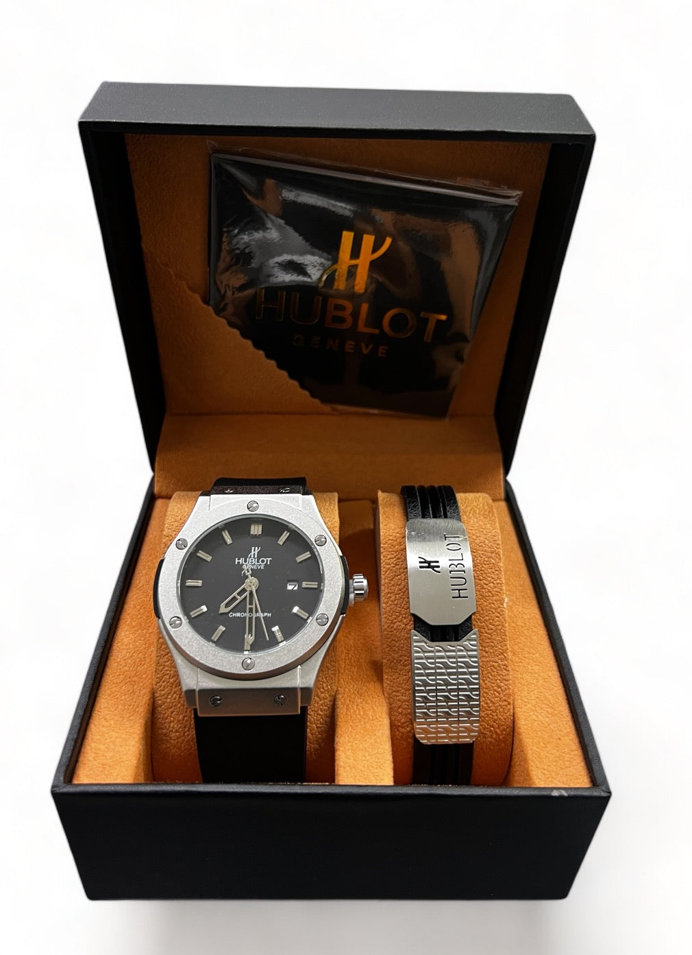 Hublot Big Bang SS Black Dial Dial 44mm 1+1 ΔΩΡΟ