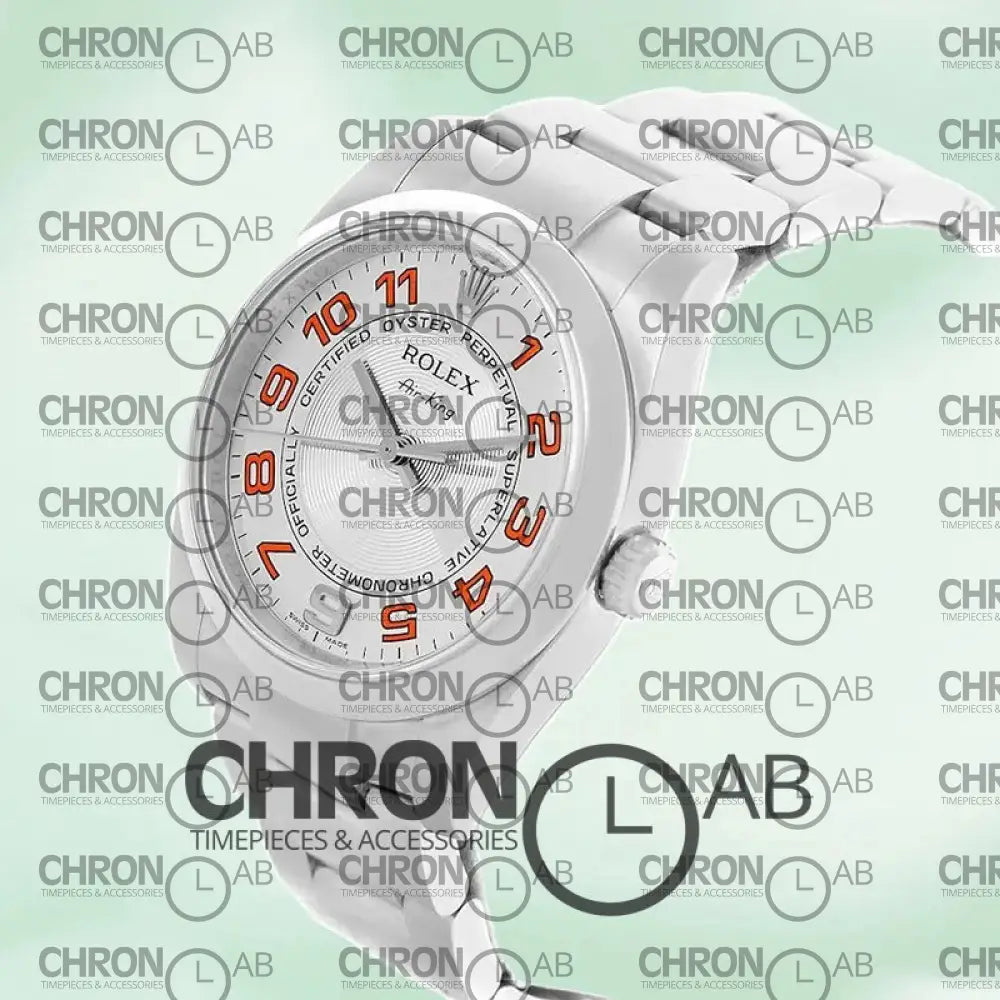 Air-king 114200SAO 36mm Men’s Silver Dial Oyster Bracelet Clone Watches