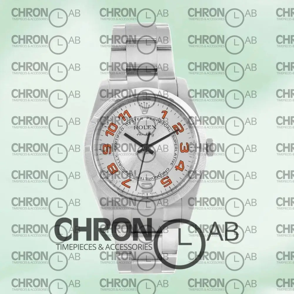 Air-king 114234PSO 36mm Men’s Silver Dial Clone Watches