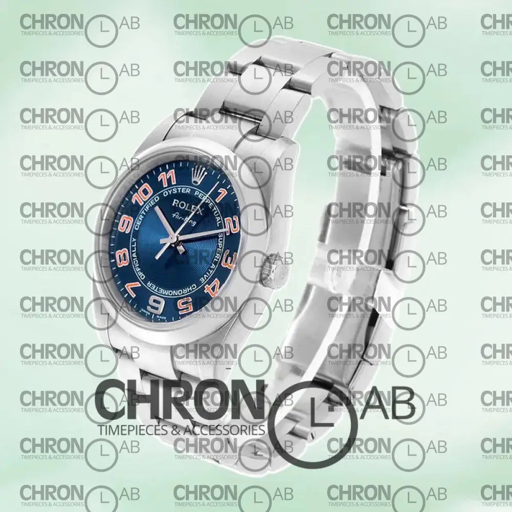 Air-king 36mm Men’s 114200BLAO Oyster Bracelet Clone Watches