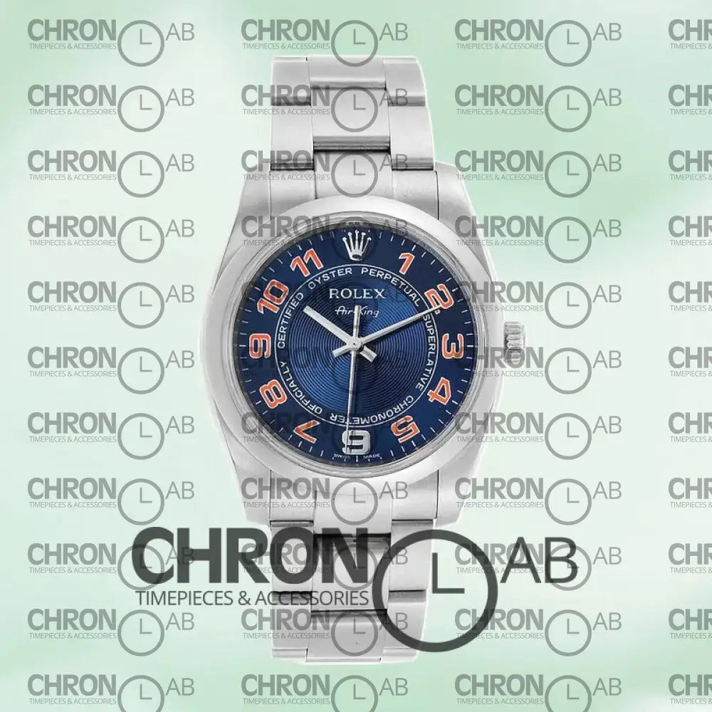 Air-king 36mm Men’s 114200BLAO Oyster Bracelet Clone Watches