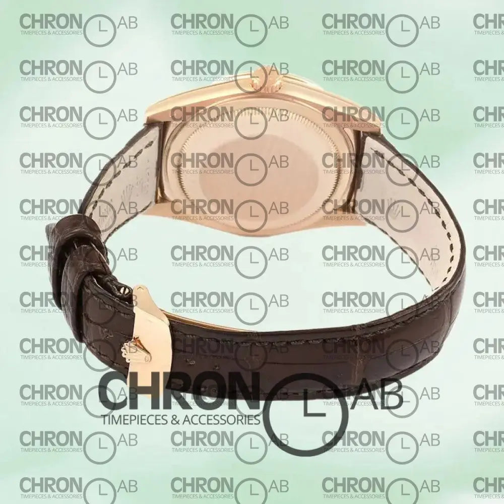 Day-Date 36mm 118135 Leather Strap Clone Watches