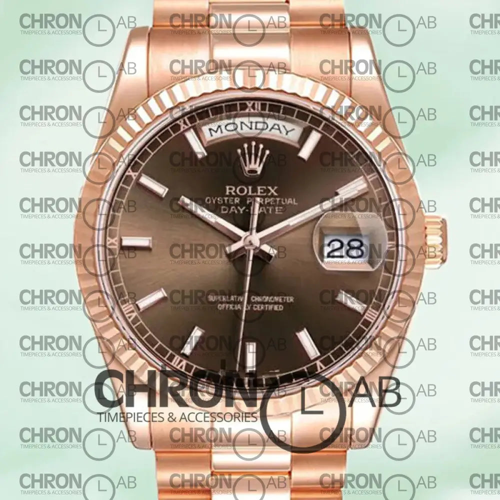 Day-Date 36mm 118235 Men’s President Bracelet Clone Watches