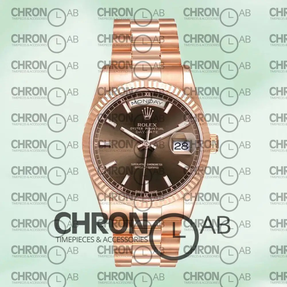 Day-Date 36mm 118235 Men’s President Bracelet Clone Watches