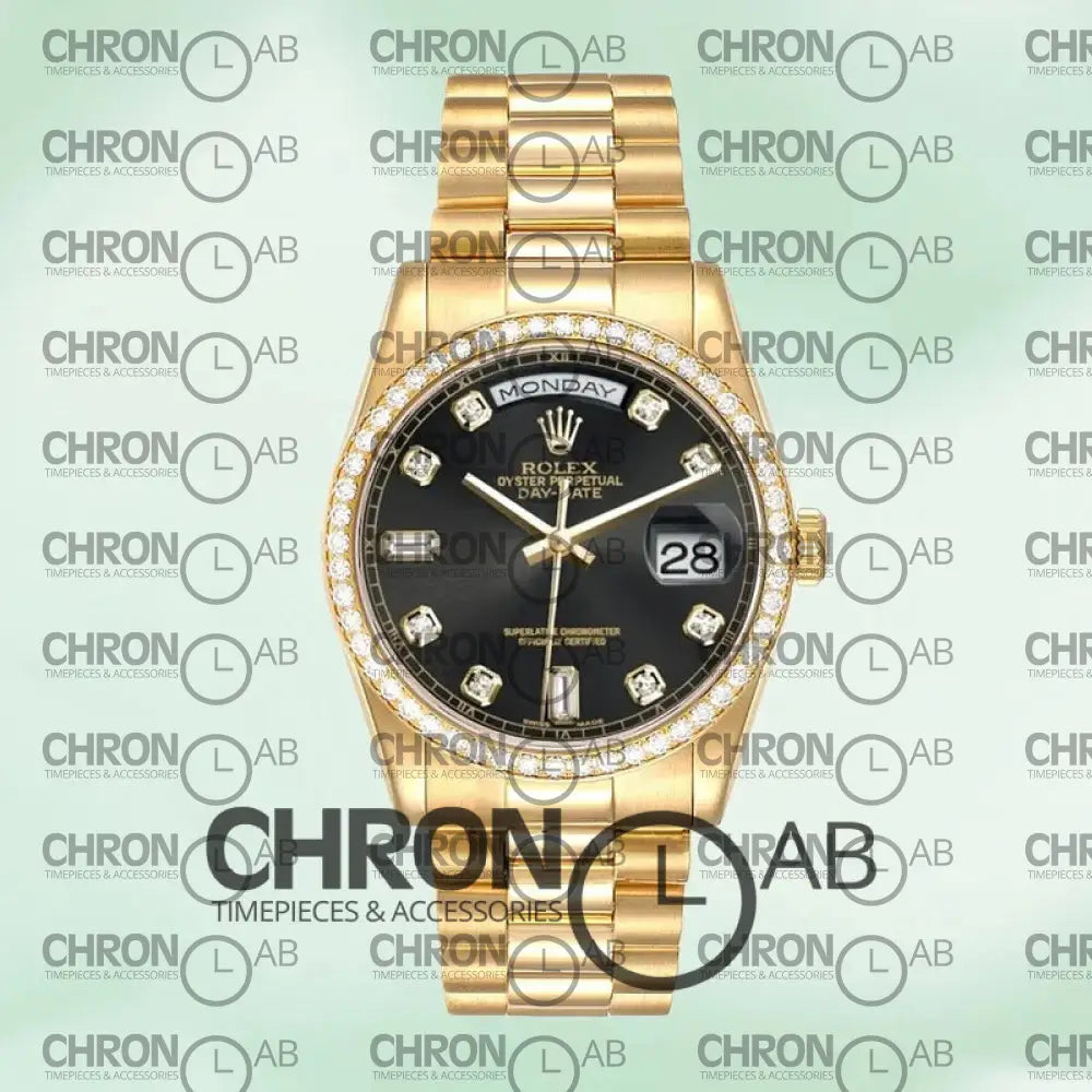 Day-Date 36mm M118348-0096 Gold Clone Watches
