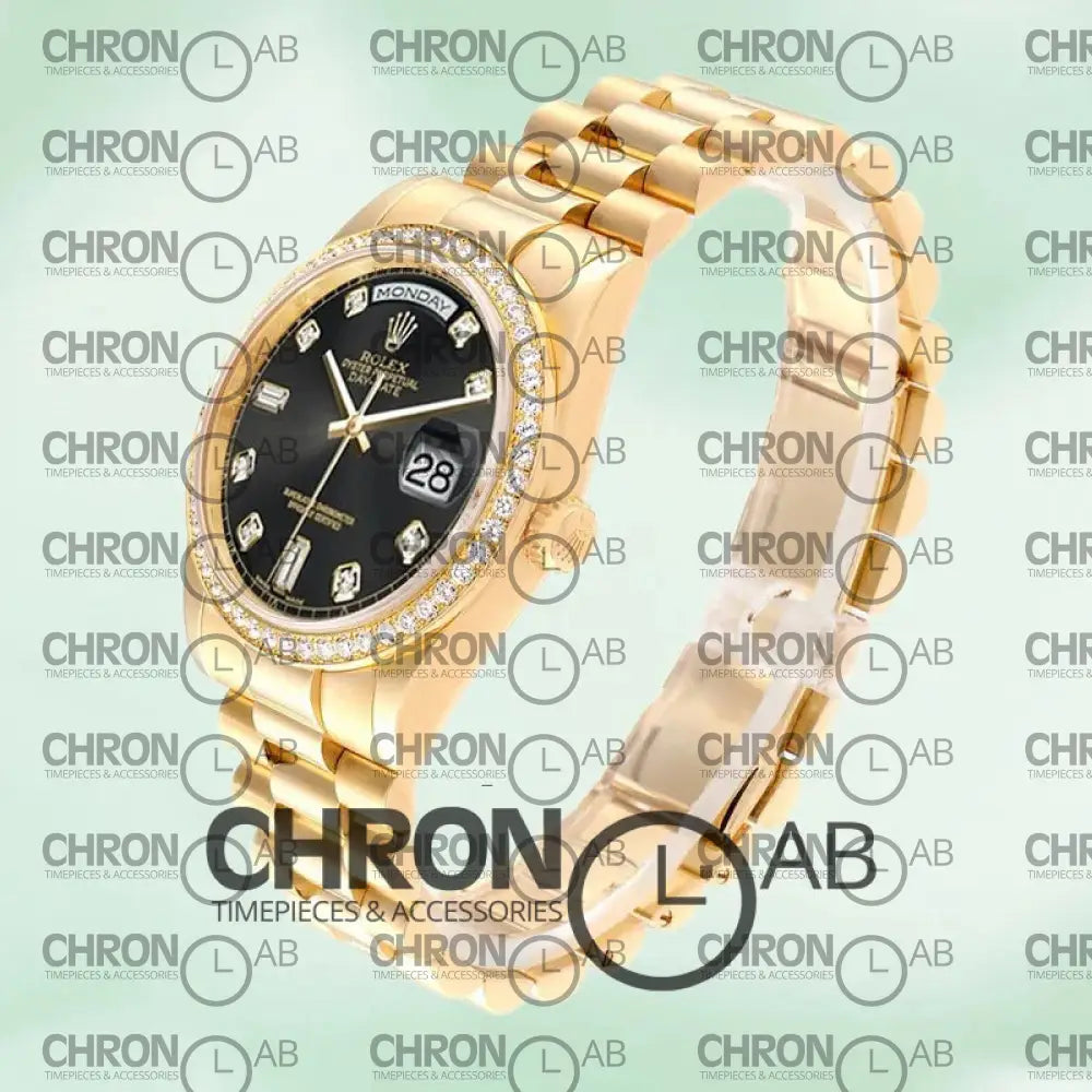 Day-Date 36mm M118348-0096 Gold Clone Watches