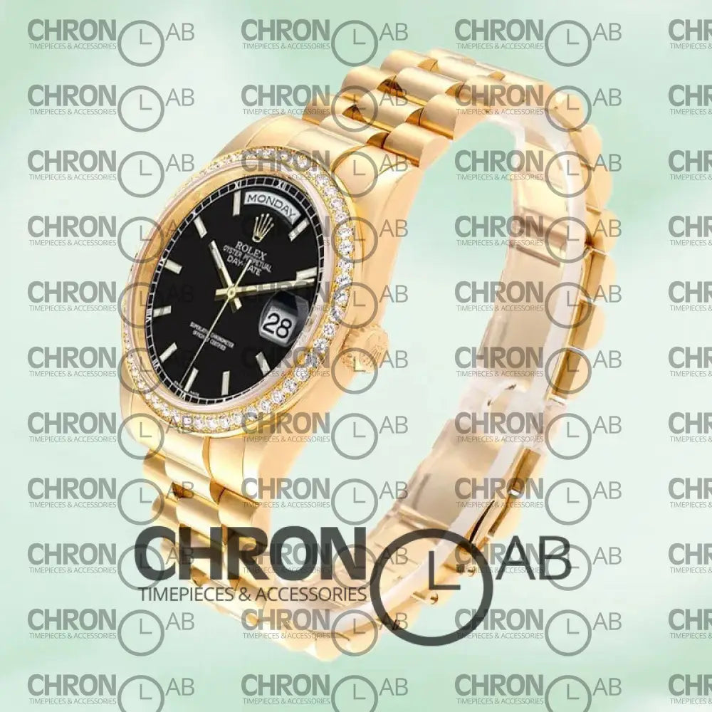 Day-Date 36mm M118348-0208 Gold Clone Watches