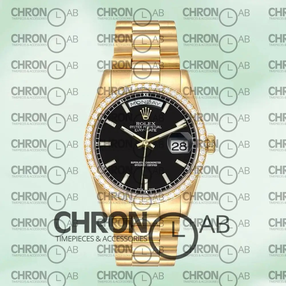 Day-Date 36mm M118348-0208 Gold Clone Watches