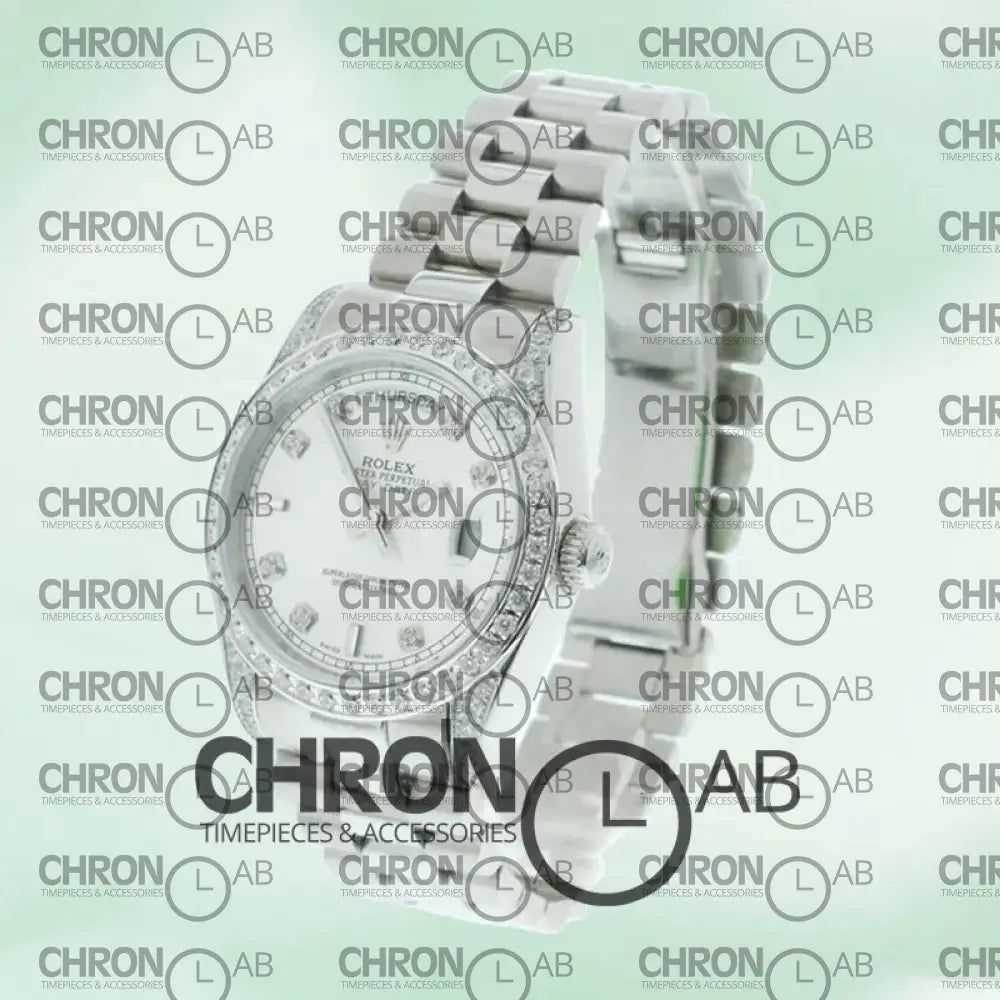 Day-date 36mm m118389-0008 Silver Clone Watches
