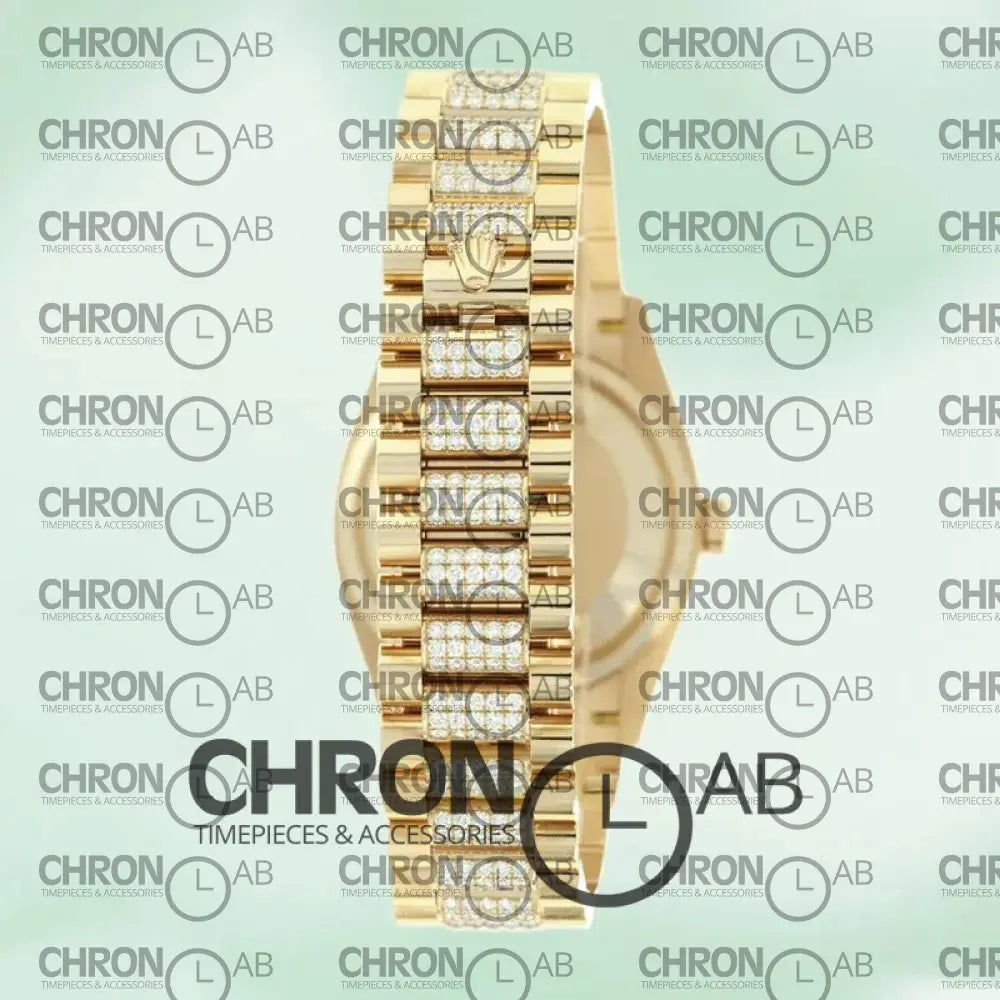 Day-Date 36mm M128238-0032 Gold Clone Watches