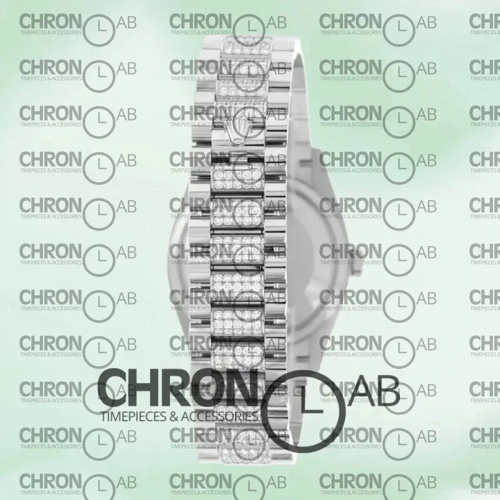 Day-Date 36mm m128349rbr-0014 Silver Clone Watches