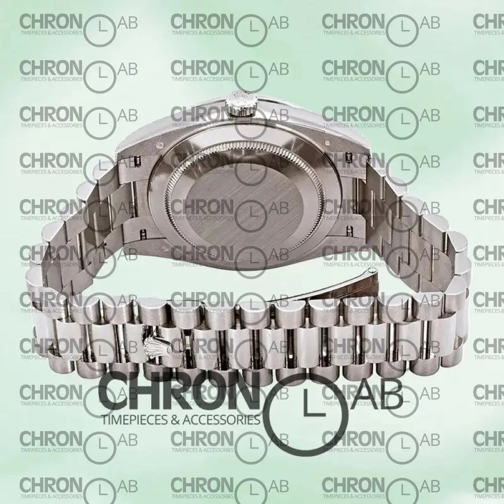 Day-Date 40mm Men’s 228349SSP Silver Jubilee Bracelet Clone Watches
