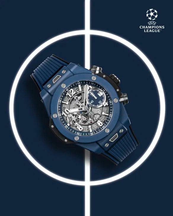 Hublot Big Bang Unico UEFA Champions League 42mm Blue Ceramic