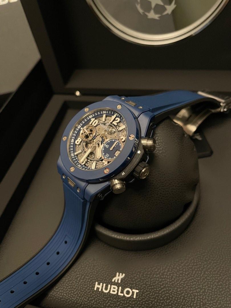 Hublot Big Bang Unico UEFA Champions League 42mm Blue Ceramic