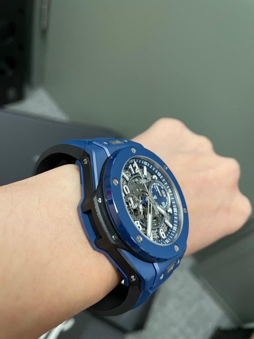 Hublot Big Bang Unico UEFA Champions League 42mm Blue Ceramic