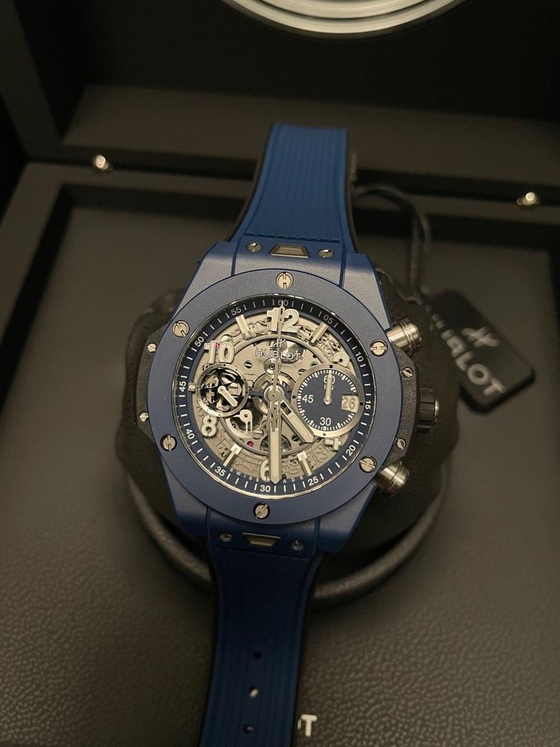 Hublot Big Bang Unico UEFA Champions League 42mm Blue Ceramic