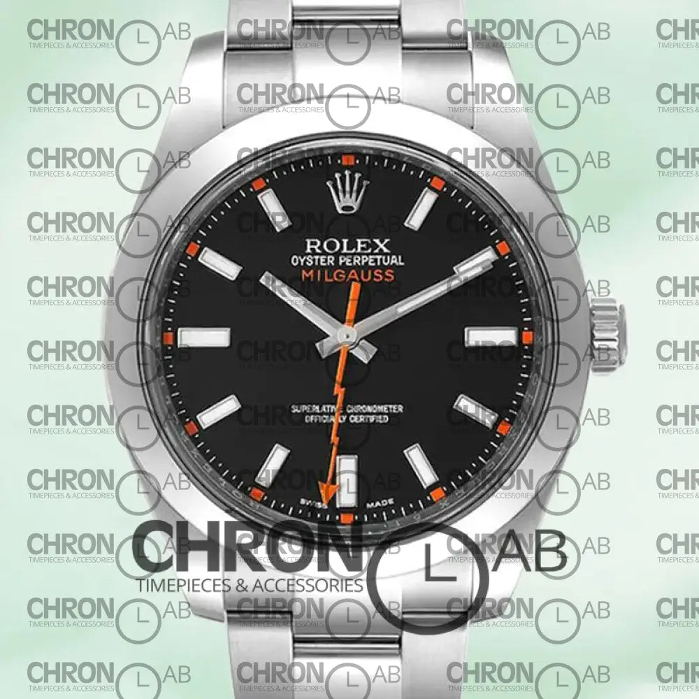 Milgauss 116400BKSO 40mm Men’s Black Dial Clone Watches