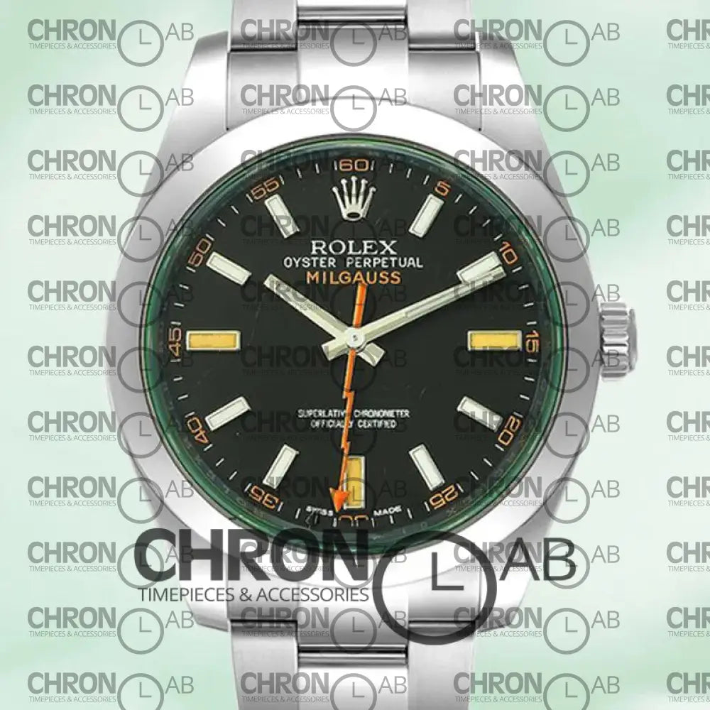 Milgauss 40mm m116400gv-0001 Men’s Silver Oyster Bracelet Clone Watches