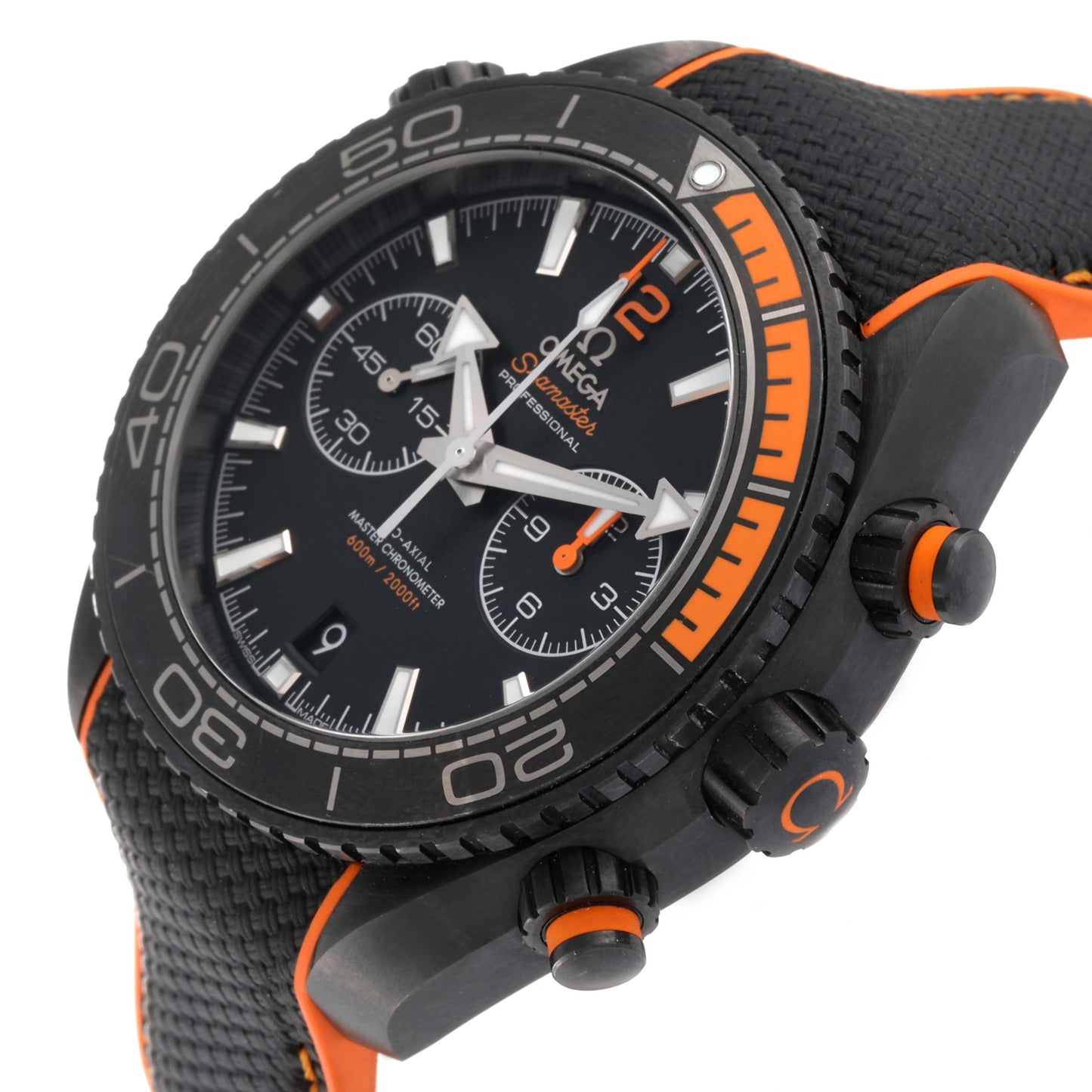 Planet Ocean Co-Axial Titanium Mens Watch 215.92.46.51.01.001