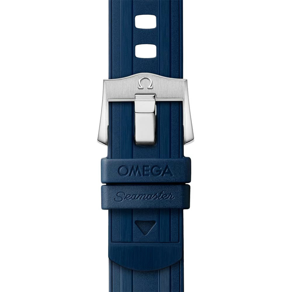 Seamaster Diver 300m Blue Dial Blue Strap Watch 21032422003001