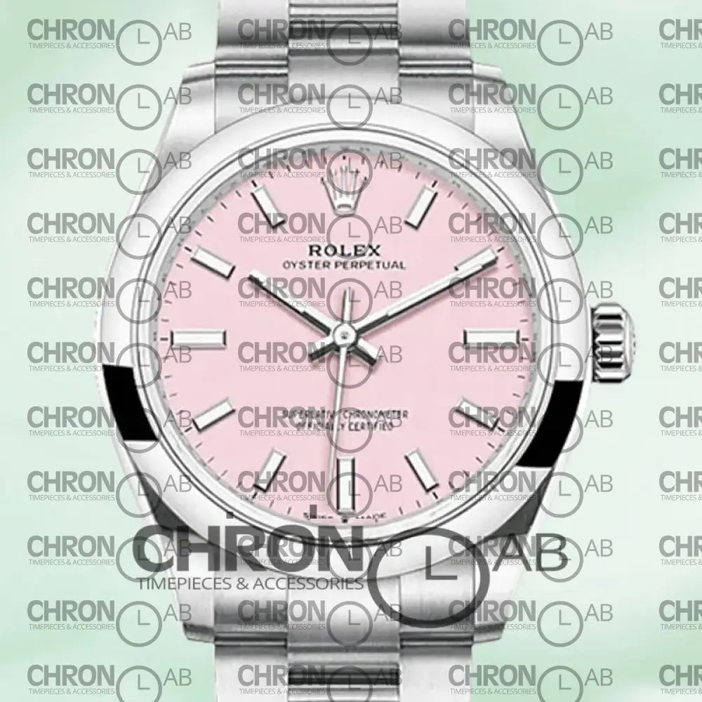 Oyster Perpetual 31mm M277200-0009 Automatic Pink Dial Clone Watches