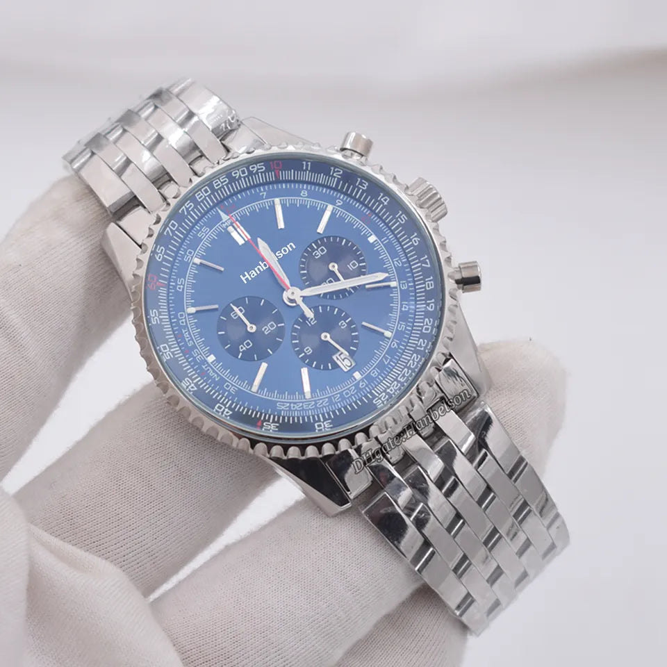 Navitimer B01 Chronograph 41 Steel Blue AB0139241C1A1