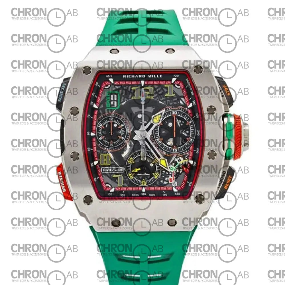RM65-01 Automatic Winding Split Seconds Chronograph Clone 44mm Watches