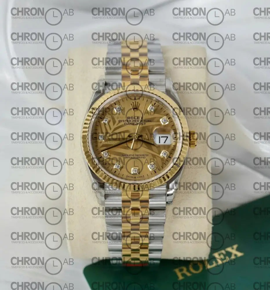 Rolex DateJust 126233 Palm Dial 36mm – VS Factory High Quality Replica Watch Watches