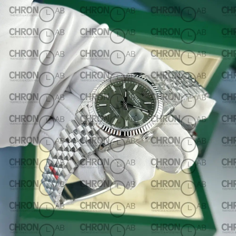 Rolex Datejust 126234 Green Dial 36mm – VS Factory Watches
