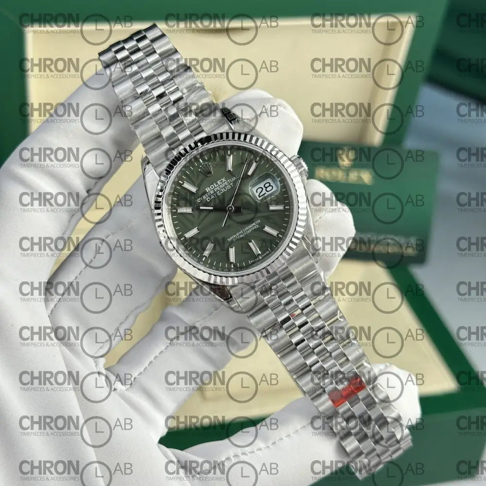 Rolex Datejust 126234 Green Dial 36mm – VS Factory Watches