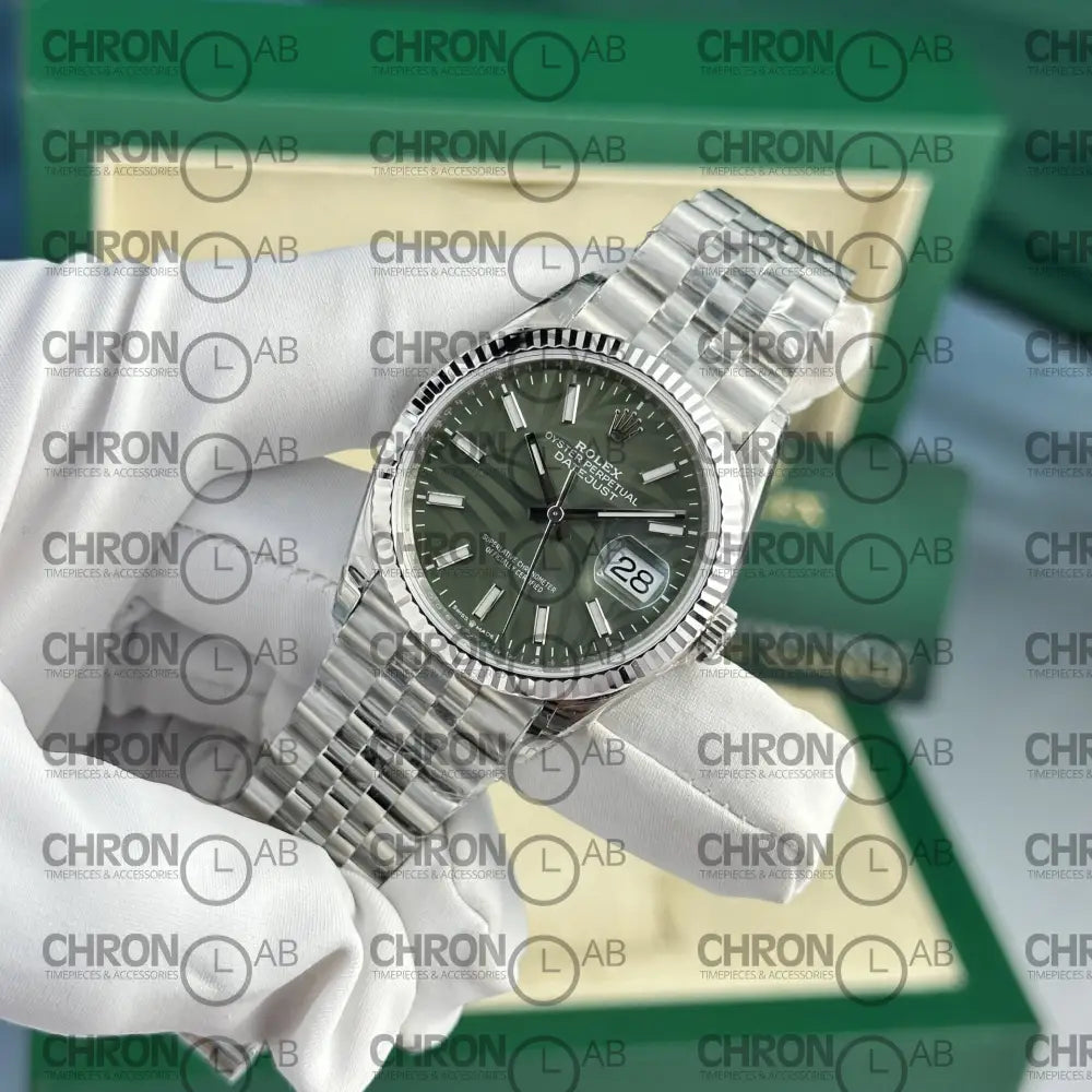 Rolex Datejust 126234 Green Dial 36mm – VS Factory Watches