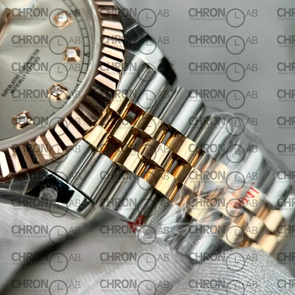 Rolex DateJust 126331 Replica 41mm – Gold Wrapped Silver Dial – GM Factory Watches